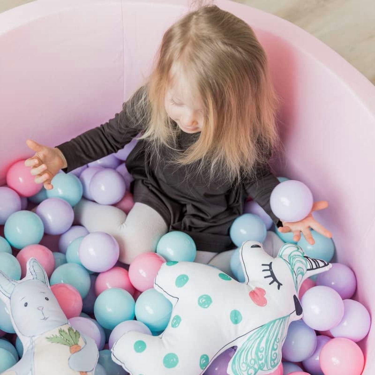 1000-Piece Kids Ball Pit Balls, 2.2-Inch BPA-Free Plastic Play Balls for Toddlers