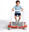 Kids Musical LED Trampoline Rebounder & Bouncing Board, Sensory Balance Toy for Indoor & Outdoor Play