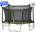14ft Outdoor Trampoline with Safety Enclosure Net - Heavy-Duty Steel Frame, UV-Resistant Mat, Meets ASTM Standards
