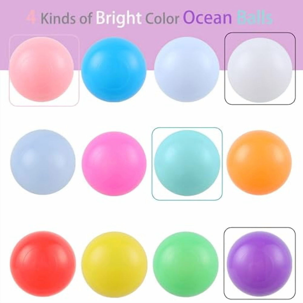 1000-Piece Kids Ball Pit Balls, 2.2-Inch BPA-Free Plastic Play Balls for Toddlers