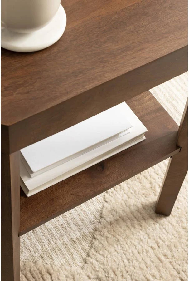 Solid Wood End Table