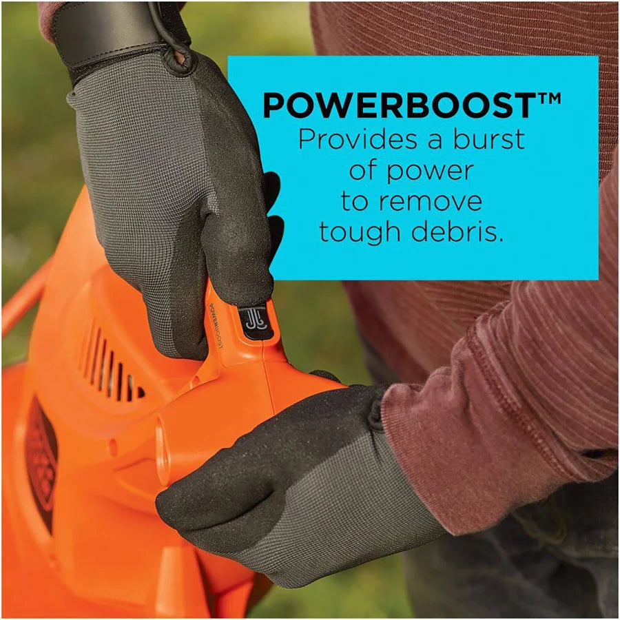 Corded Electric Backpack Leaf Blower and Vacuum