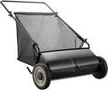 Push Lawn Sweeper 26-Inch Leaf and Grass Collector