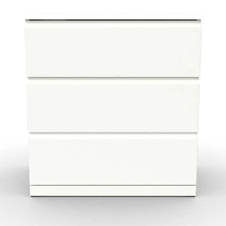 3-Drawer Dresser Chest of Drawers with Anchor and Unlock Safety Function