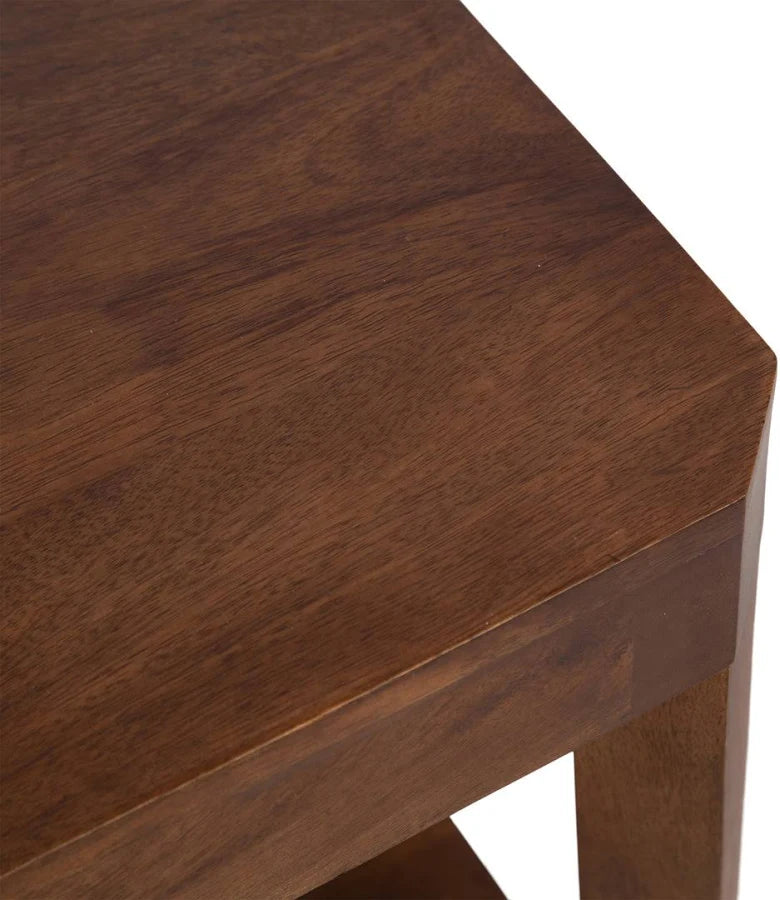 Solid Wood End Table