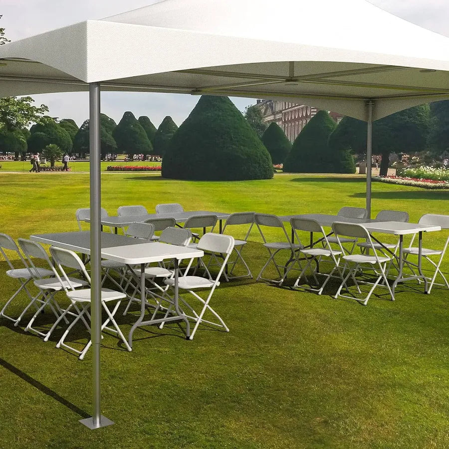 6ft Folding Table, Portable Collapsible Plastic