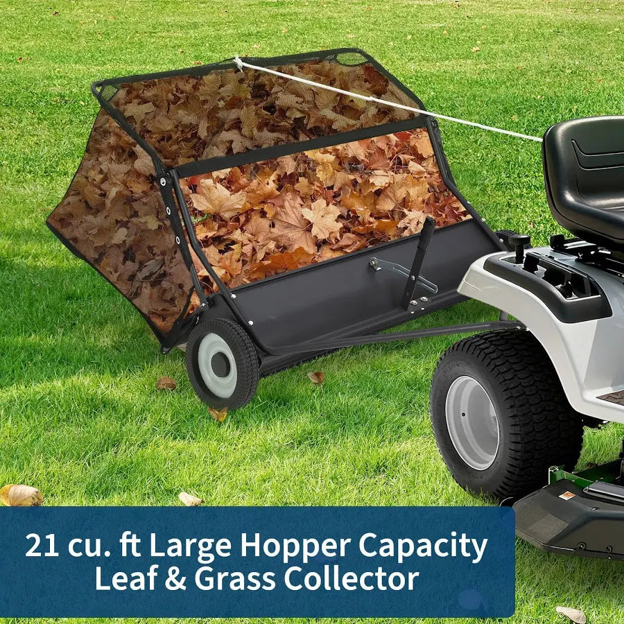 Tow Behind Lawn Sweeper Hopper Bag