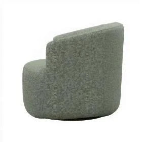 Boucle Swivel Accent Chair