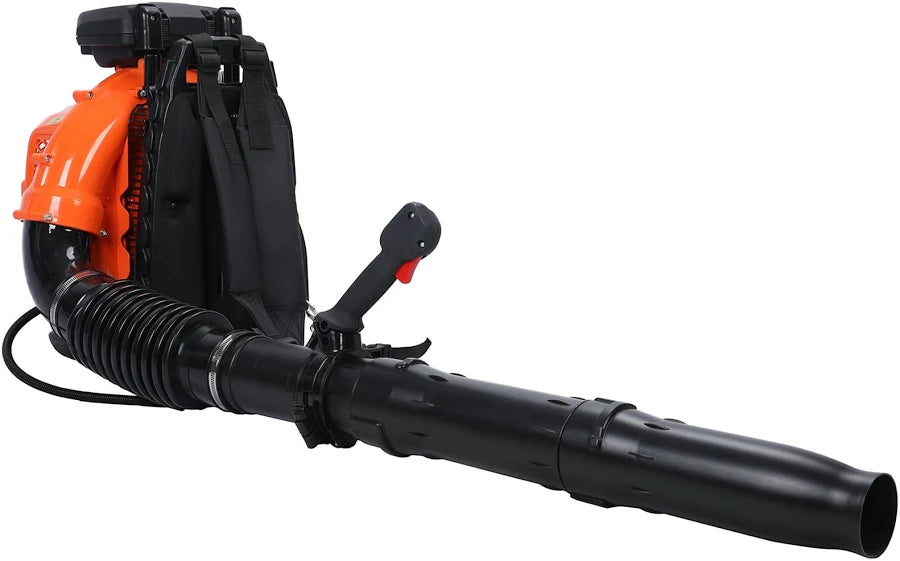 80cc Backpack Gas Leaf Blower with Up to 900 CFM Air Volume