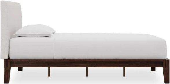 Bamboo Platform Bed Frame Floating Center Support Legs