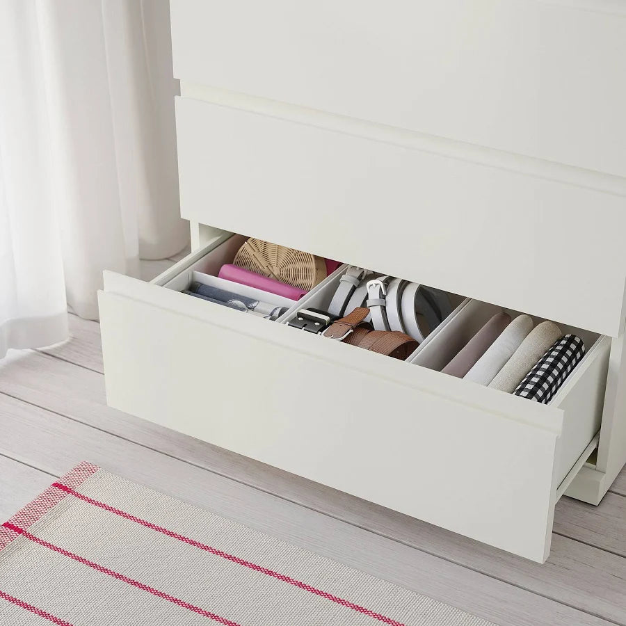 3-Drawer Dresser Chest of Drawers with Anchor and Unlock Safety Function