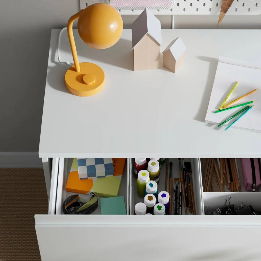 3-Drawer Dresser Chest of Drawers with Anchor and Unlock Safety Function