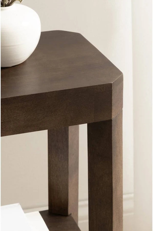 Solid Wood End Table