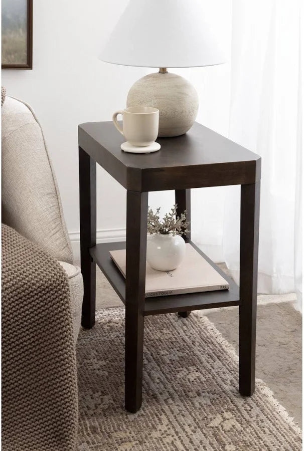Solid Wood End Table