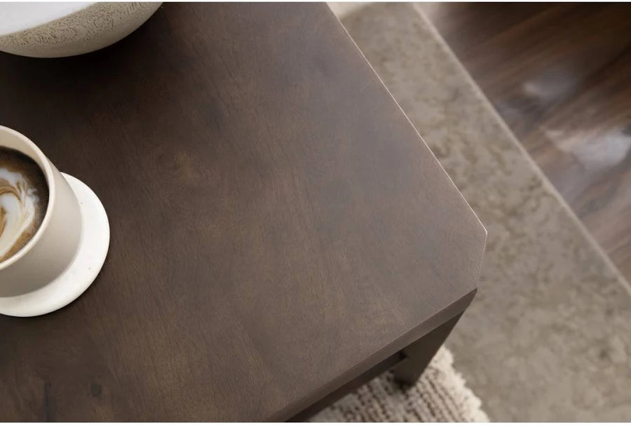 Solid Wood End Table