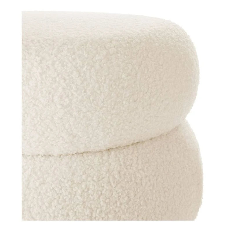Boucle Cloud Storage Ottoman